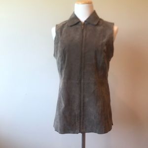 Dennis Basso Suede Vest